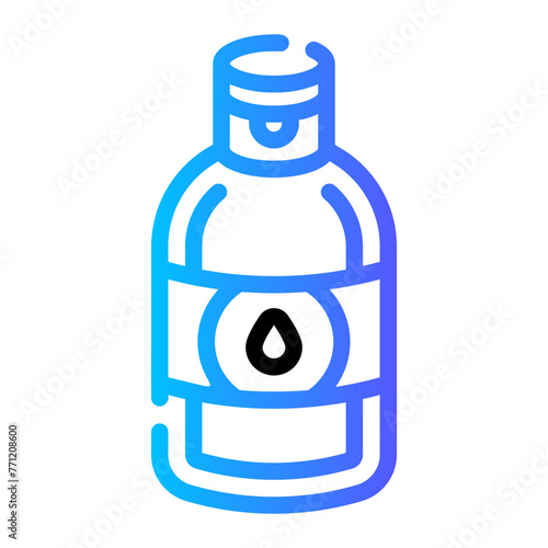 micellar water Line Gradient Icon