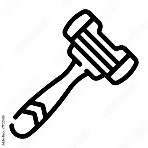 razor Line Gradient Icon