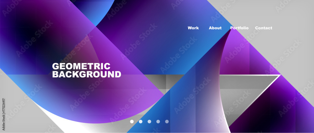 Triangles and geometric shapes composition with bright colorful gradient colors. Vector Illustration For Wallpaper, Banner, Background, Card, Book Illustration, landing page Triangles and geometric shapes composition with bright colorful gradient colors. Vector Illustration For Wallpaper, Banner, Background, Card, Book Illustration, landing page