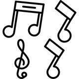 Musical Symbol Set icon