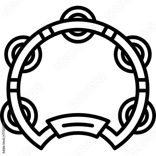 Tambourine icon