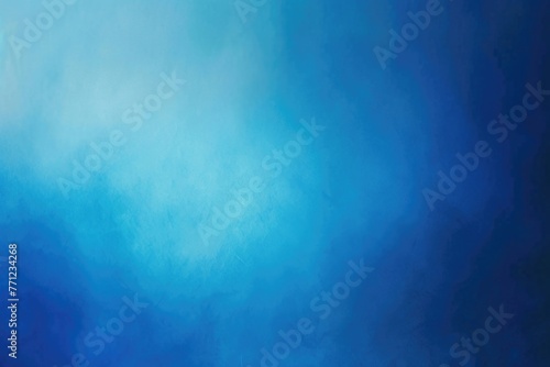 Blue grainy gradient background for covers wallpapers brands social media.