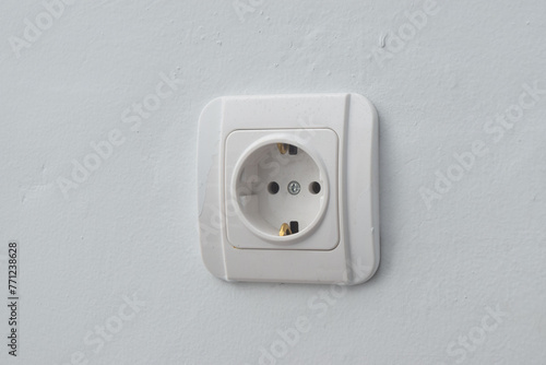 electrical outlet on wall