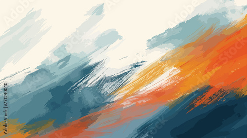 Brushed Painted Abstract Background. Brush stroked pai