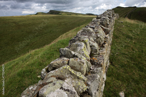 Along the Hadrian's wall between Twice Brewed and Chollerford - Northumberland - England - UK © Collpicto