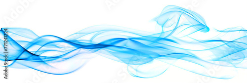 abstract blue smoke, PNG File