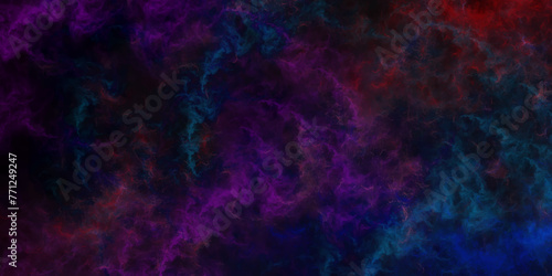 Dark concrete wall beautiful green and dark blue ocean background. Colorful Stained stony rusty wall background. Aquamarine and pink Abstract Glowing Space Stars. Vintage paper textured aquarelle