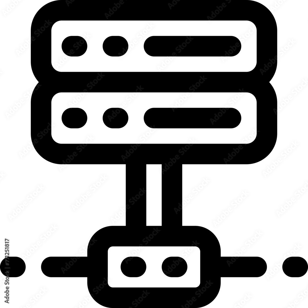 server icon. vector line icon for your website, mobile, presentation, and logo design. server icon. vector line icon for your website, mobile, presentation, and logo design.