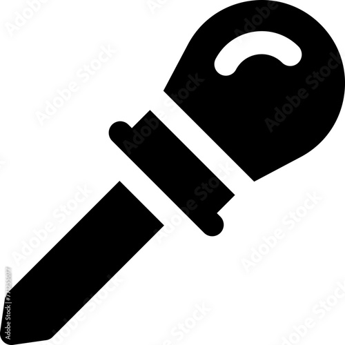 awl icon. vector glyph icon for your website, mobile, presentation, and logo design.