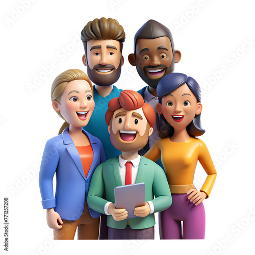 Capturing the essence of teamwork and creativity in one frame