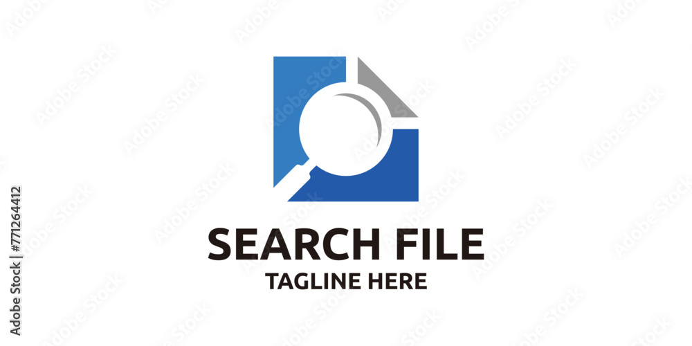 creative logo design data search, file, magnifying glass, search, logo design template, symbol, icon, vector, creative idea. creative logo design data search, file, magnifying glass, search, logo design template, symbol, icon, vector, creative idea.