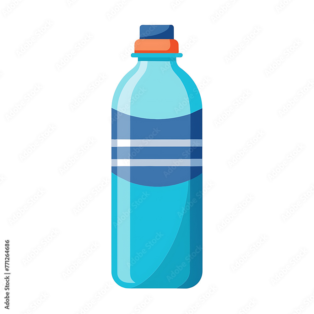 bottle of water isolated on white bottle of water isolated on white