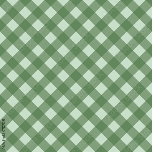 Seamless Green color Striped Background 45-degree