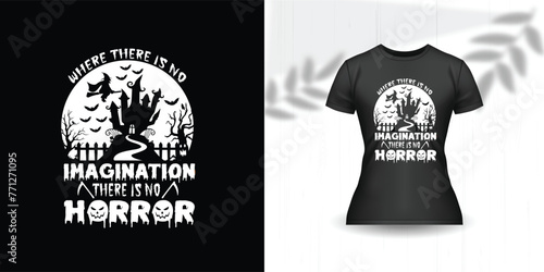 Horor Halloween Custom T shirt desig