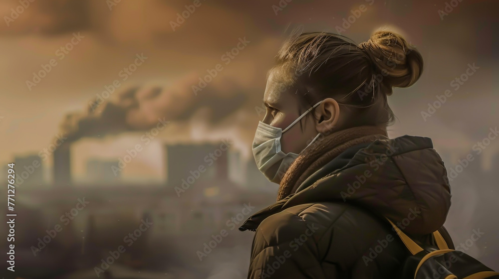 Depicting the effects of air pollution on human health. Depicting the effects of air pollution on human health.