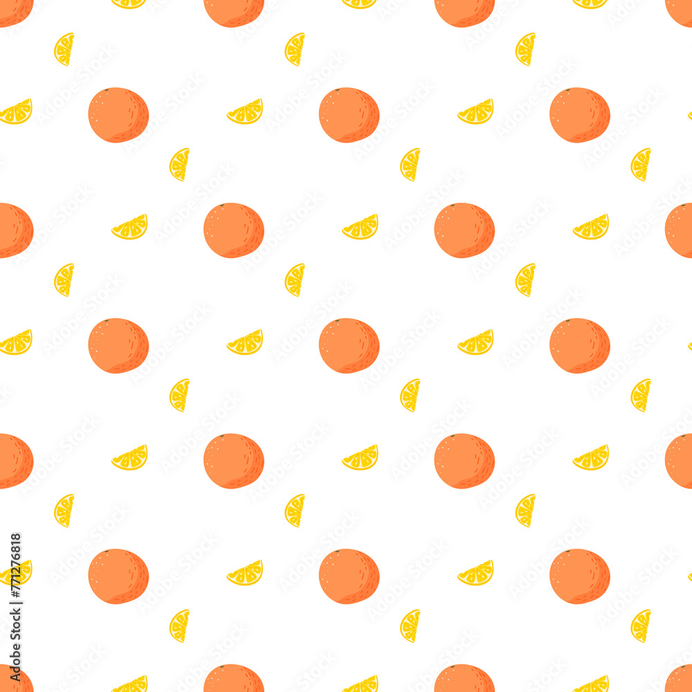 Flat summer pattern design Flat summer pattern design
