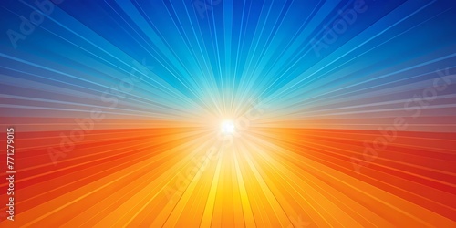 Tangerine and azure Gradient Colors Background, Radiant Fusion Effect, Pastel background, Gradient Background