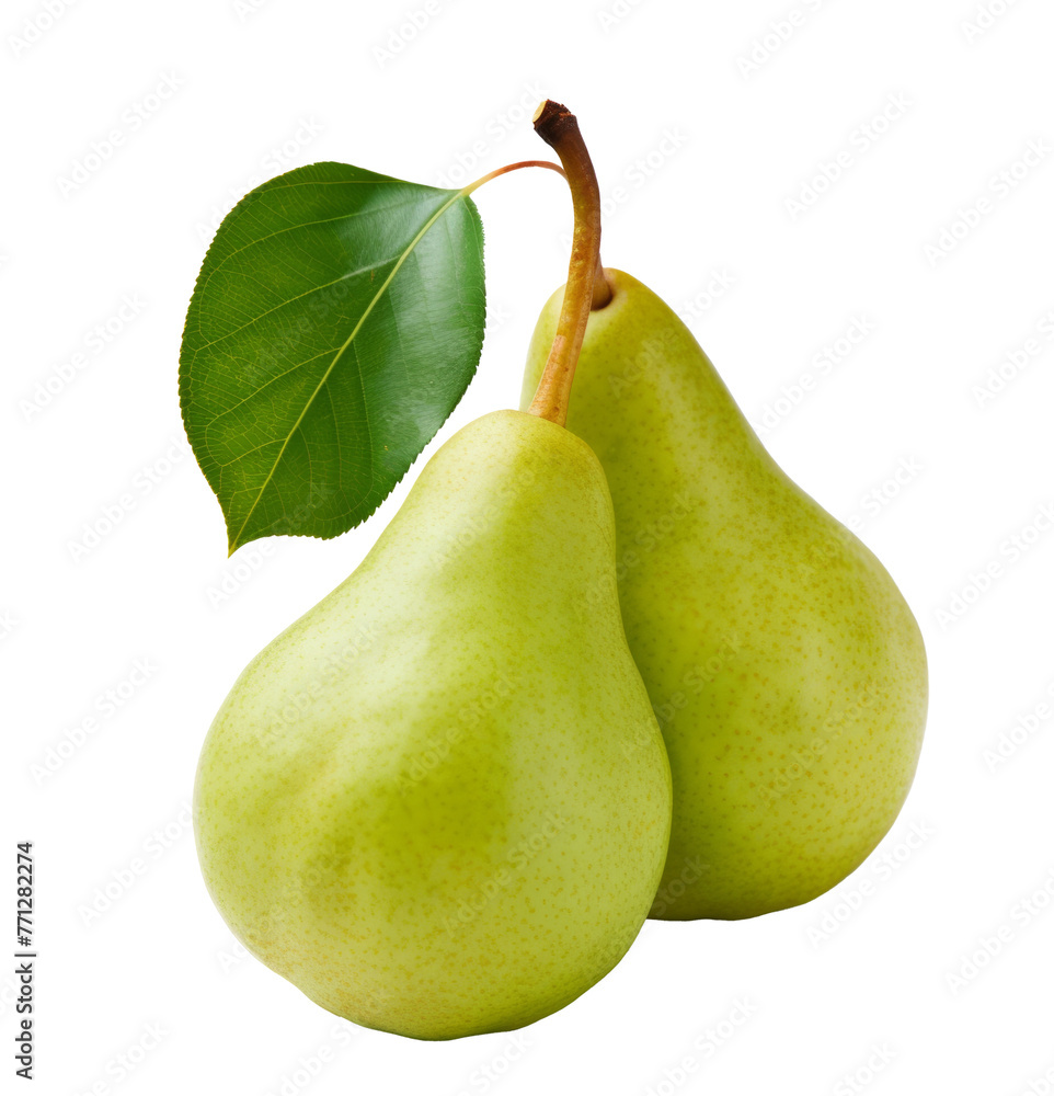 pears isolated on white background pears isolated on white background