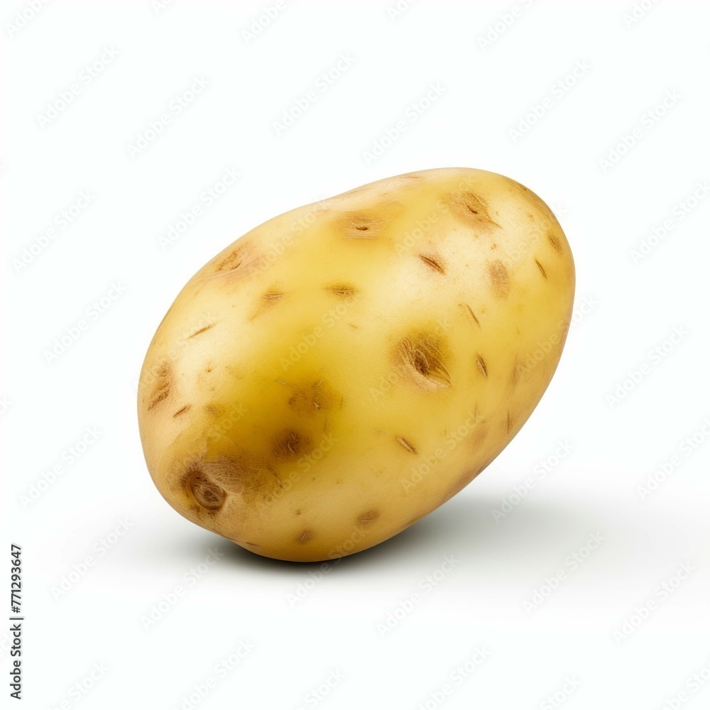 Potato isolated on white background Potato isolated on white background