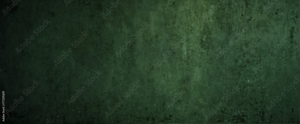 Green wall texture grunge rough abstract with scratches and small cracks from Generative AI