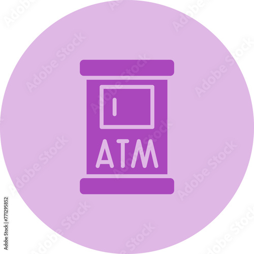 Atm Machine Vector Icon