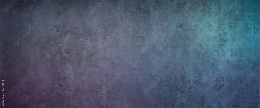 Sky blue to lilac purple color gradient wall texture grunge rough abstract with scratches and small cracks from Generative AI