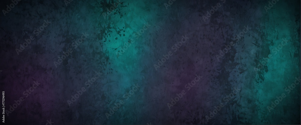 Teal blue to royal purple color gradient wall texture grunge rough abstract with scratches and small cracks from Generative AI Teal blue to royal purple color gradient wall texture grunge rough abstract with scratches and small cracks from Generative AI