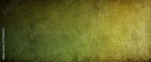 Sunflower yellow to lime green color gradient wall texture grunge rough abstract with scratches and small cracks from Generative AI