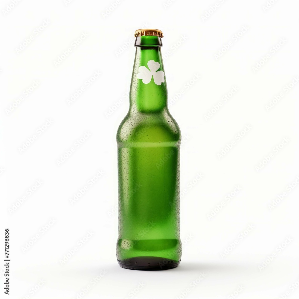 St. Patrick's Day Beer isolated on white background St. Patrick's Day Beer isolated on white background