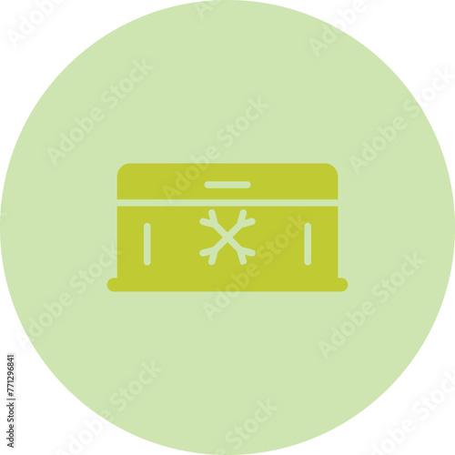 Freezer Vector Icon