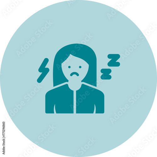Fatigue Vector Icon