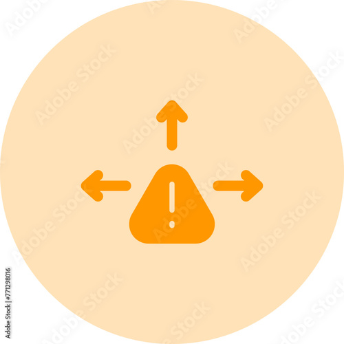 Diversification Vector Icon