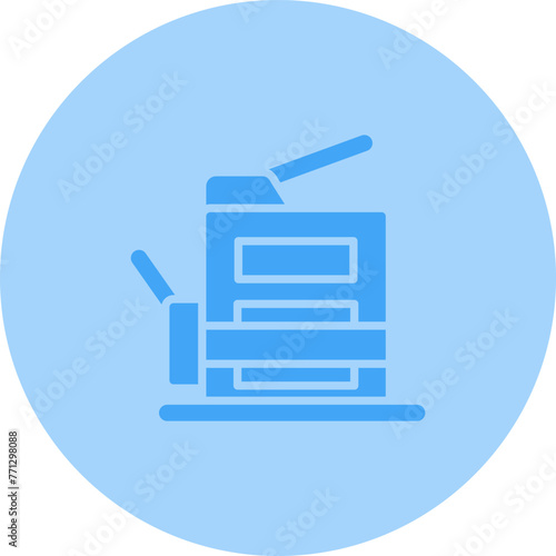 Copy Machine Vector Icon
