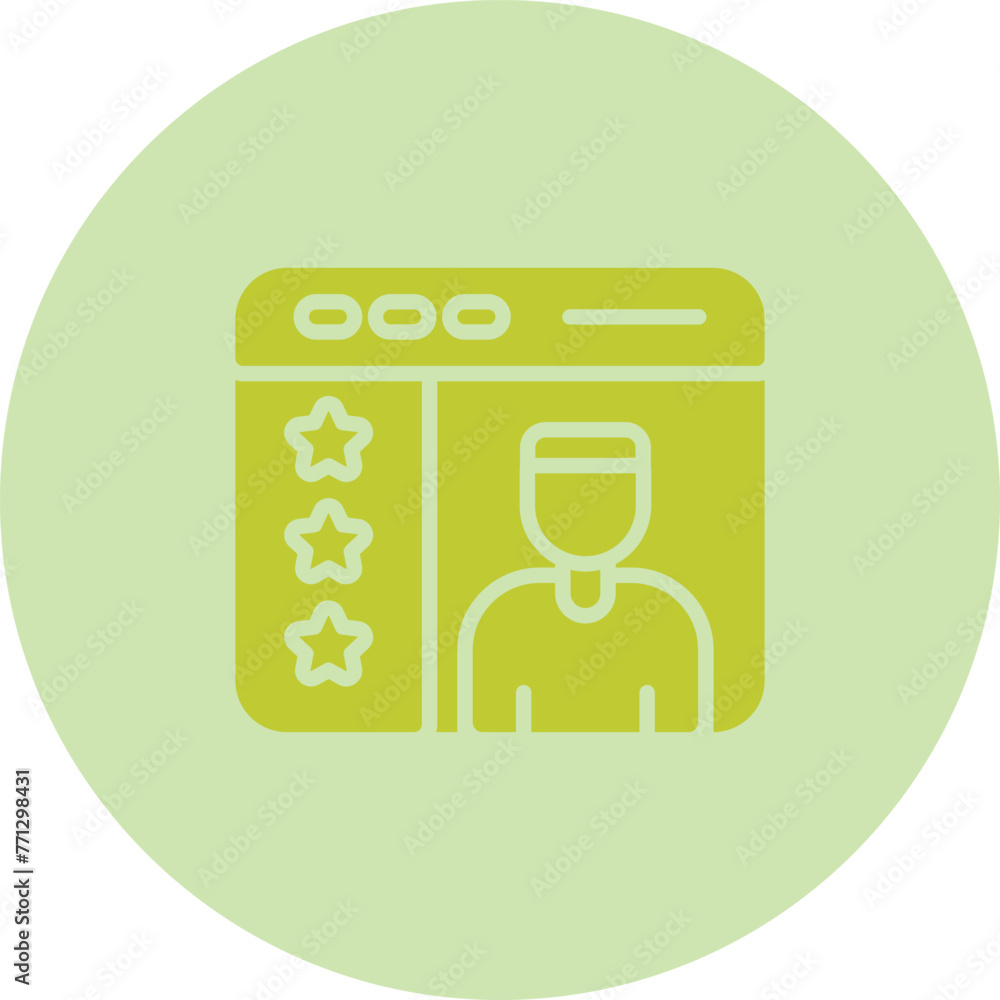 User Feedback Vector Icon User Feedback Vector Icon