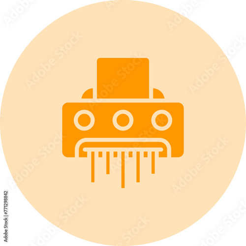 Document Cut Vector Icon