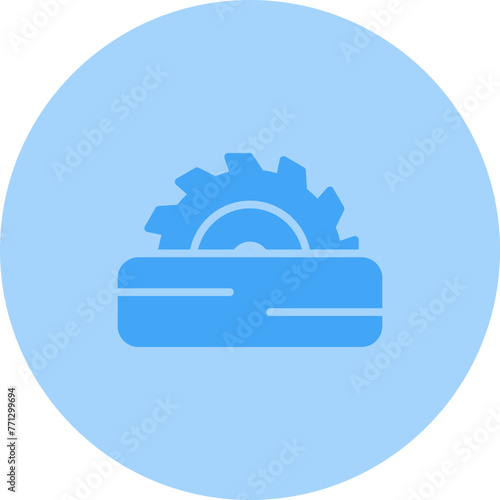 Circular saw Vector Icon
