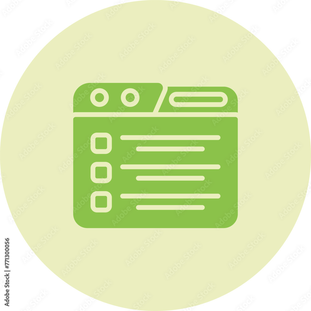 Task Manager Vector Icon Task Manager Vector Icon