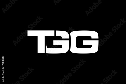 TGG creative letter logo design vector icon illustration photo