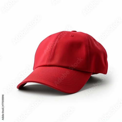 Red Cap isolated on white background