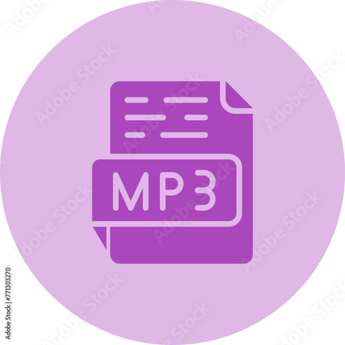 MP3 Vector Icon