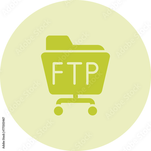 FTP Server Vector Icon