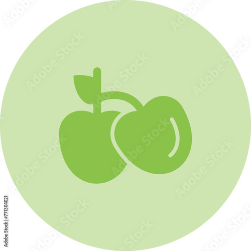 Cherries Vector Icon