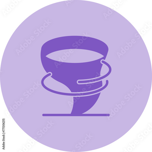 Tornado Vector Icon