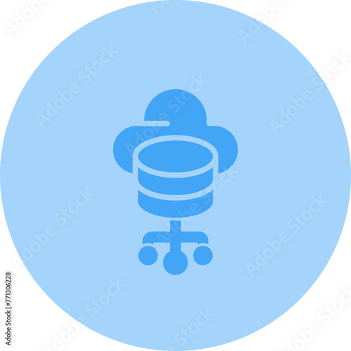 Cloud Storage Vector Icon