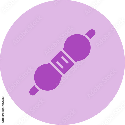 Resistor Vector Icon