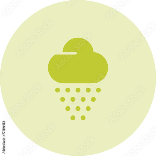Snowing Vector Icon
