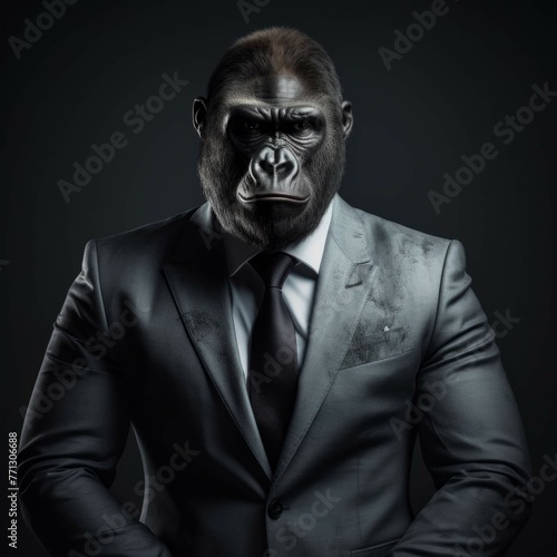 Gorilla in a suit © Michael Böhm