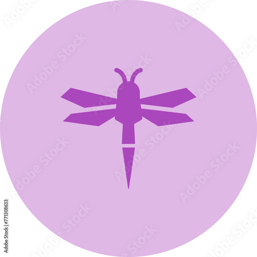 Dragonfly Vector Icon