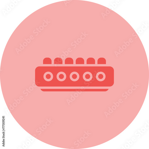 Cable Termination Block Vector Icon