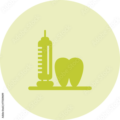 Anesthetic Vector Icon photo